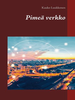 cover image of Pimeä verkko